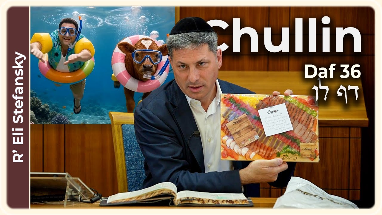 Daf Yomi Chullin Daf 36 by R' Eli Stefansky