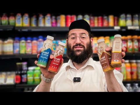 How Important Is Daily Protein? Yossi Brach Reviews the New Grab1 Parve Protein Shakes, 3  Flavors!