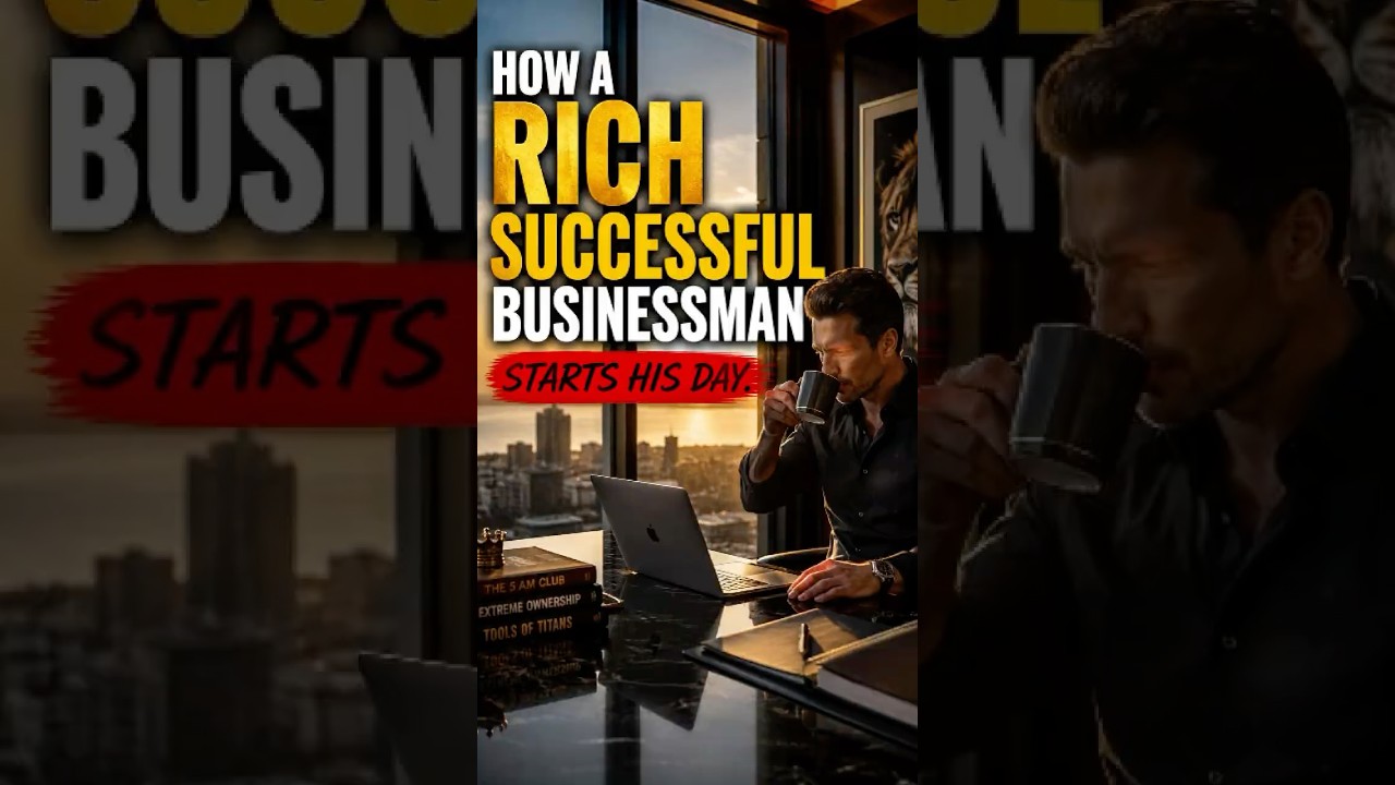 What Rich Businessmen Do Before 6AM (Most People Don't) 🔥#Millionaire #Success #Productivity