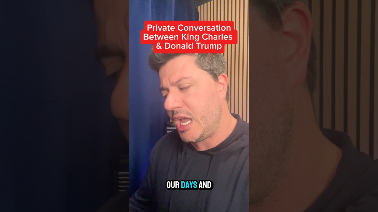 King and Charles & Donald Trump! #shorts #comedy #impression #donaldtrump #kingcharles