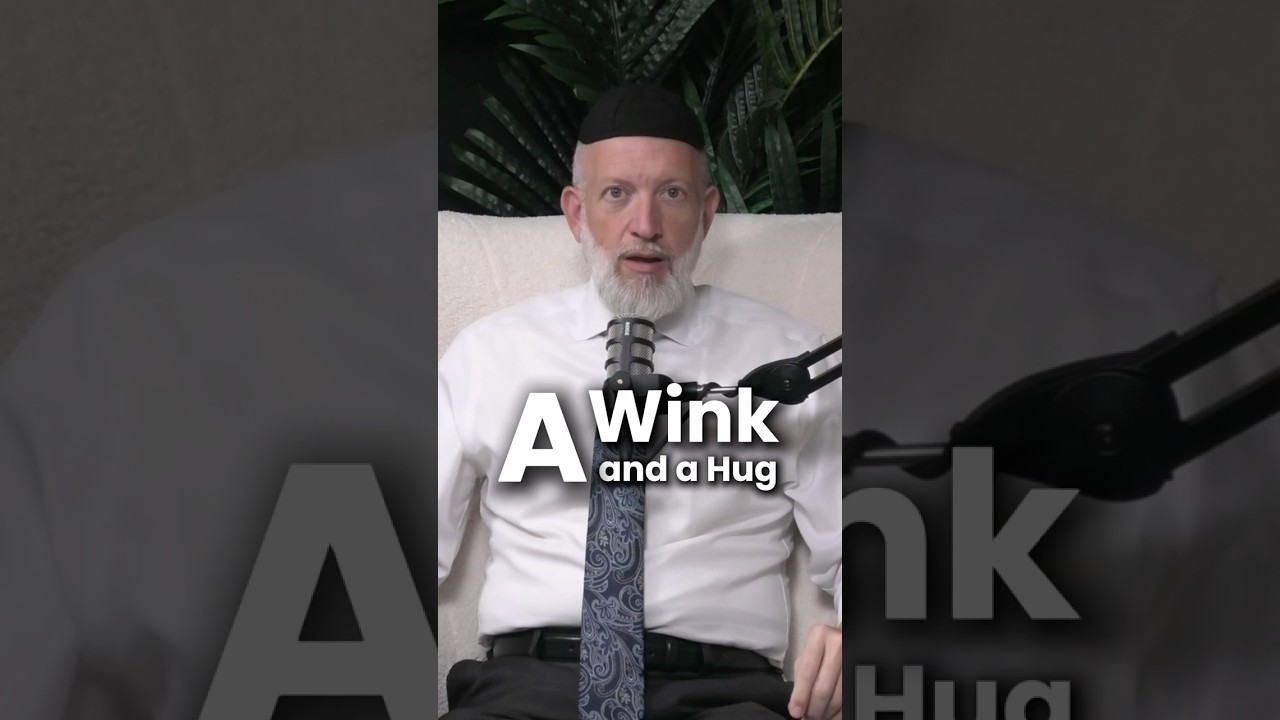 A WINK and a HUG #emunah  #faith  #jewishwisdom