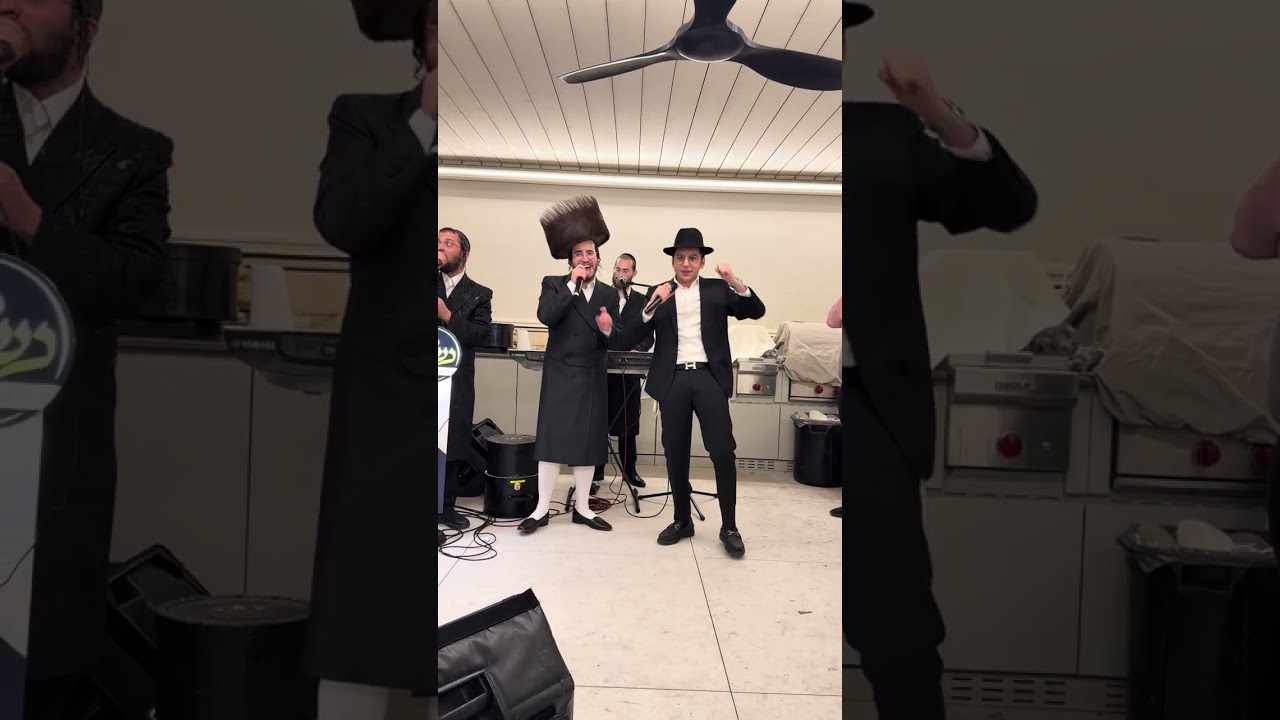 Bentzi Stein & Yigal Singing Shteigen Tantz Live