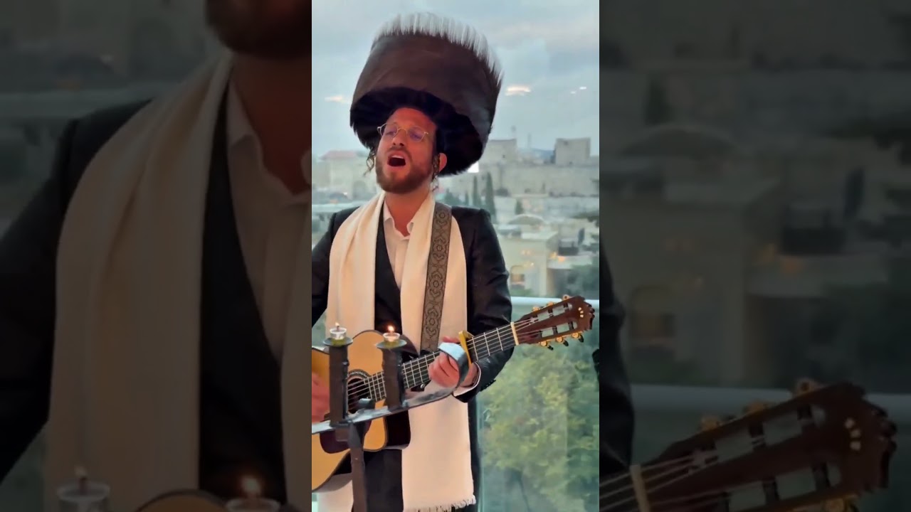 שבת נדירה מול נוף פנורמי של חומות ירושלים - שרולי וינברגר עם המקהלה תקציר ערב שבת / מוצש הבדלה