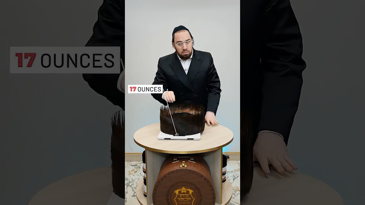 LIGHTEST TO HEAVIEST — HASIDIC HATS