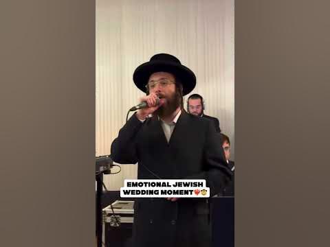 Emotional Jewish wedding moment❤️‍🔥🤠