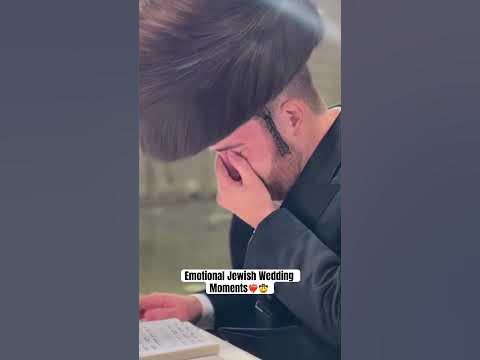 Emotional Jewish Wedding Moments❤️‍🔥🤠