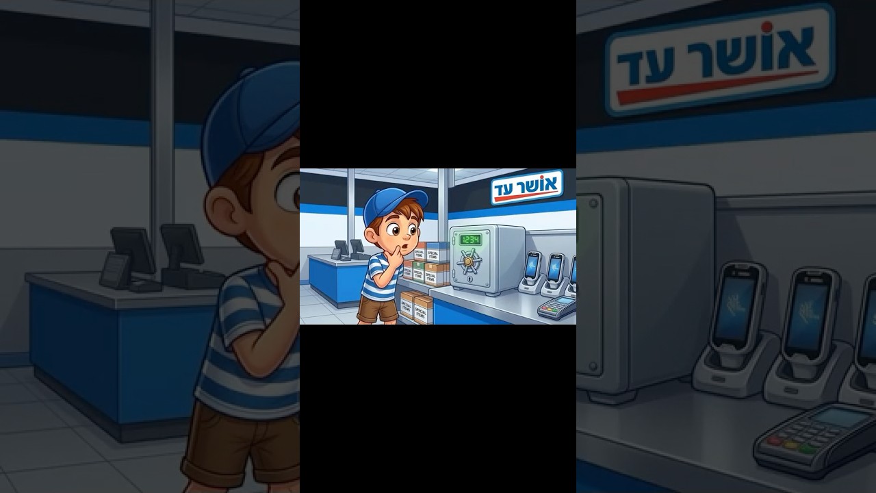 אושי נגד מר נוצץ: מי יפתח את הכספת של אושר עד? 😱🔓 #shorts