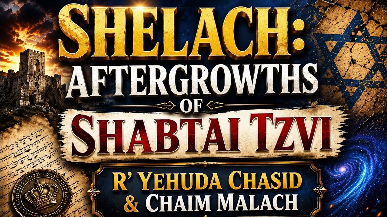 Shelach: Aftergrowths of Shabtai Tzvi - The Aliya of R' Yehuda Chasid & Chaim Malach