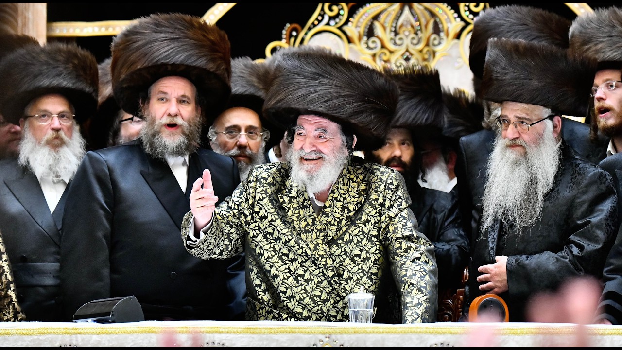שמחת החתונה פון אן אייניקל פון האדמו"ר מוויזניץ