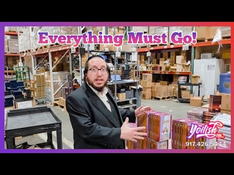 Yoilish Takes You Inside: This Whole Warehouse Must Be Empty! 📚