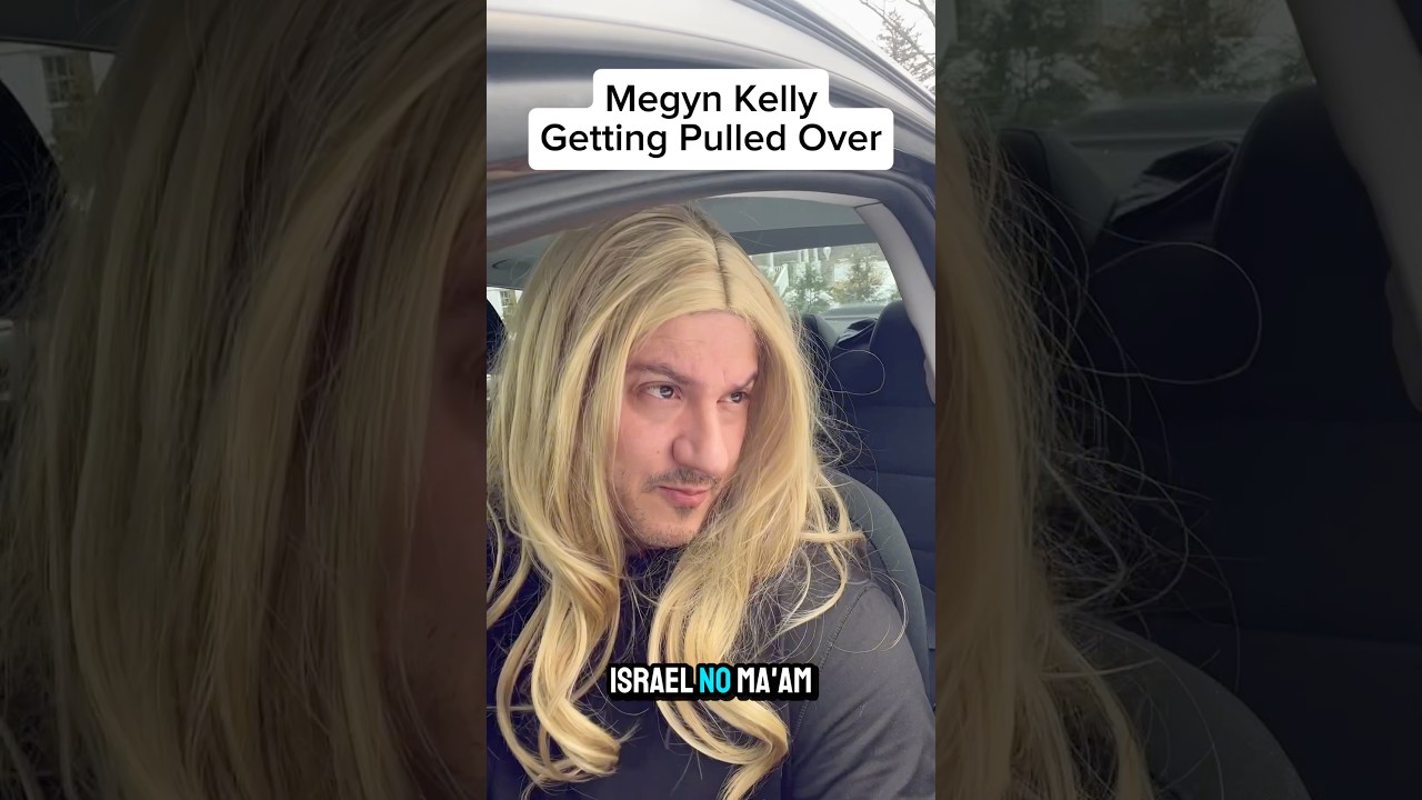 Megyn Kelly Getting Pulled Over #shorts #comedy #satire #megynkelly #impression #parody