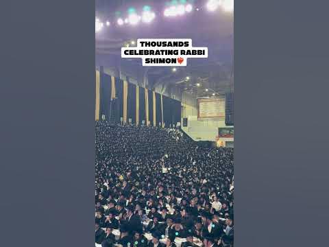 Thousands celebrating Rabbi Shimon❤️‍🔥