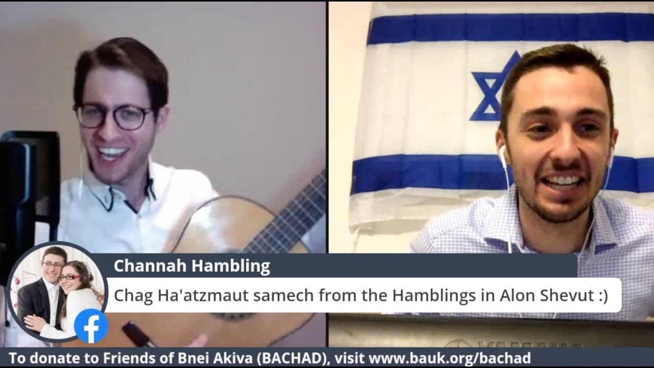 LIVE! Yom Ha'atzmaut Celebration with Eitan Freilich - in partnership with Bnei Akiva UK!