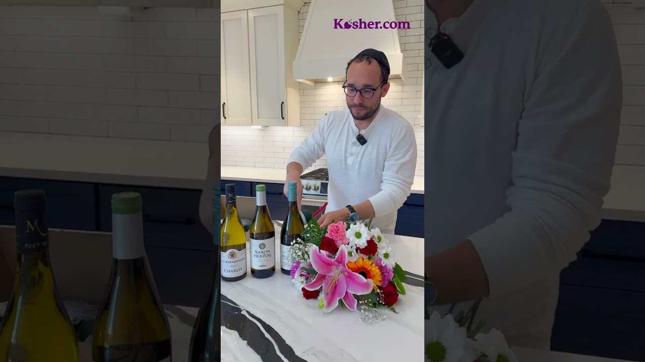 #winewednesdaywisdom: Flowers and Wine for Shavuos!