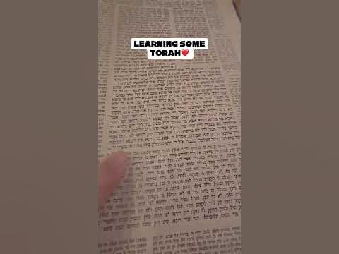 Learning some Torah❤️