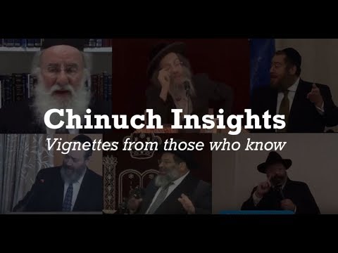 BEIS MEDRASH ELYON - Chinuch Vignettes (Annual Dinner 2019)