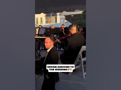 Groom arriving to the wedding❤️‍🔥🤠