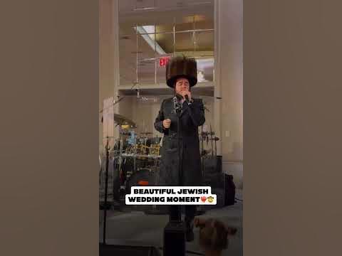 Beautiful Jewish wedding moment❤️‍🔥🤠
