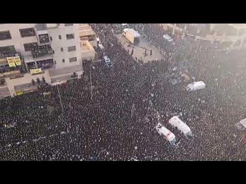סרטון שלא ראית מעולם: מיליון איש בעצרת אחת 🔥תיעוד ממעוף הציפור