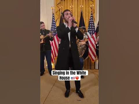 Singing in the White House 🇺🇸❤️‍🔥(Jake Turx)