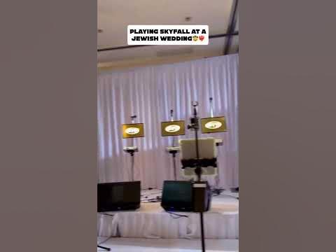 Playing skyfall at a Jewish wedding🤠❤️‍🔥
