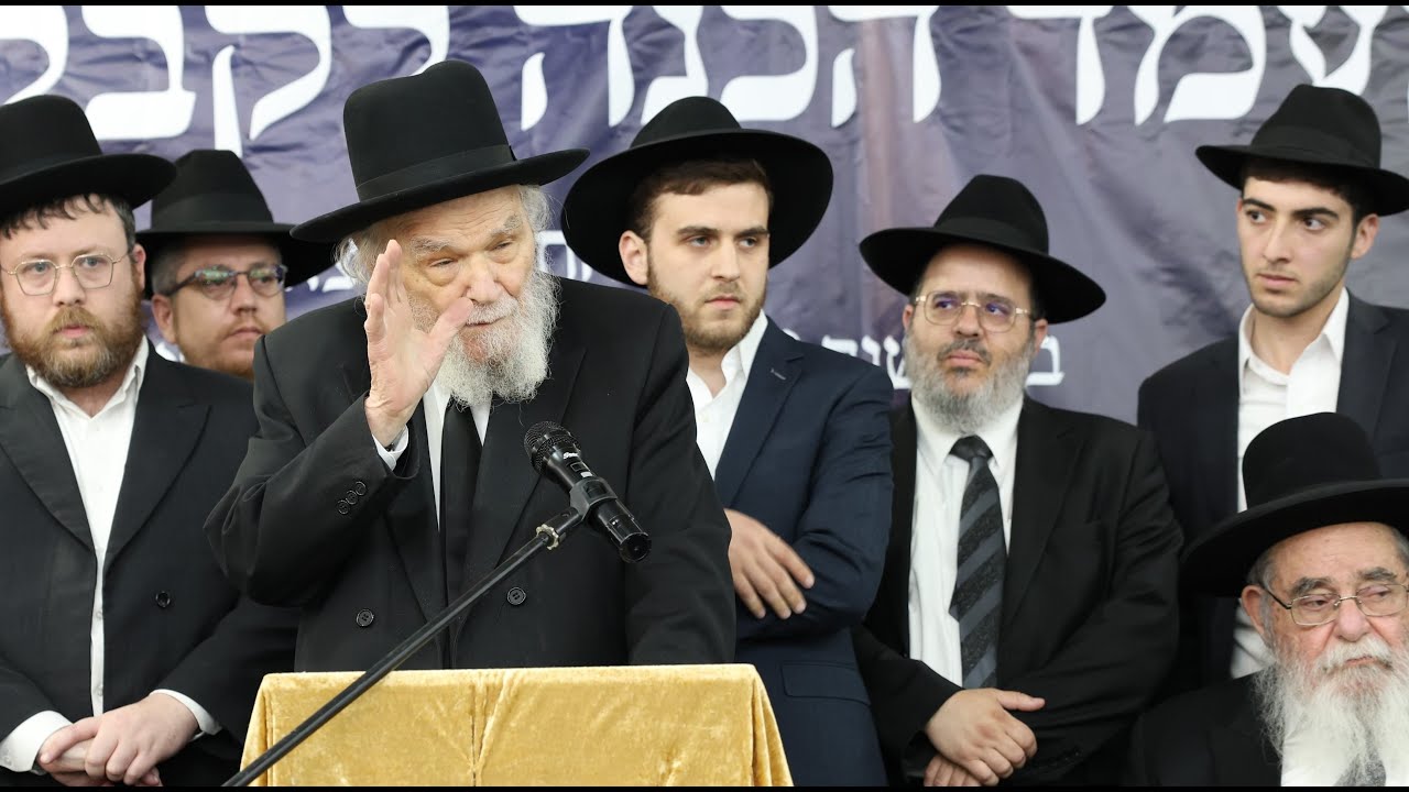 משא אישי מהגרמ"ה הירש לקהילה האתיופית: ההוראה לגזירת הגיוס ועוד