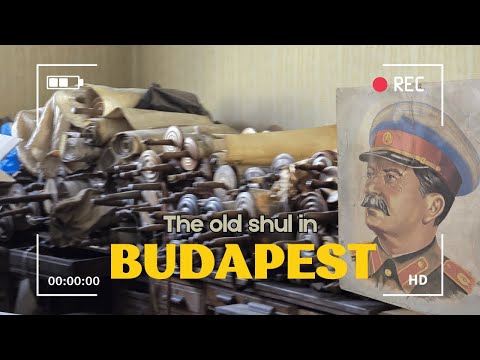 Stopped at the Old-Shul in Budapest, Hungary🕍 (Yiddish-אידיש)