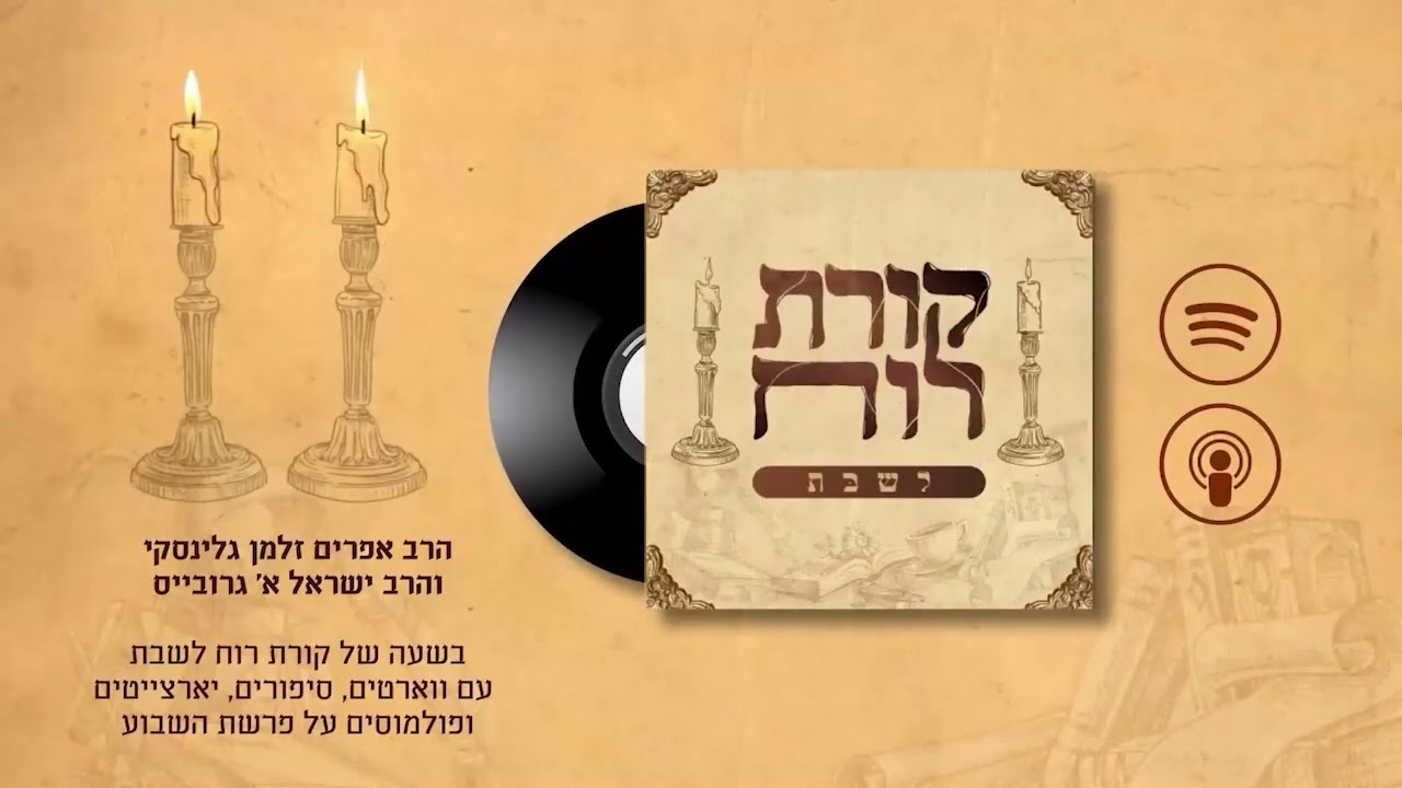 קורת רוח לשבת - פרק 42: פרשת עקב