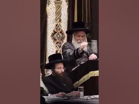 Rabbi talking at his fathers yurtzeit❤️‍🔥
