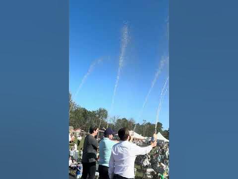 Diet Coke Mentos explosion #crazy #summer #summerfun #wild #outdoors