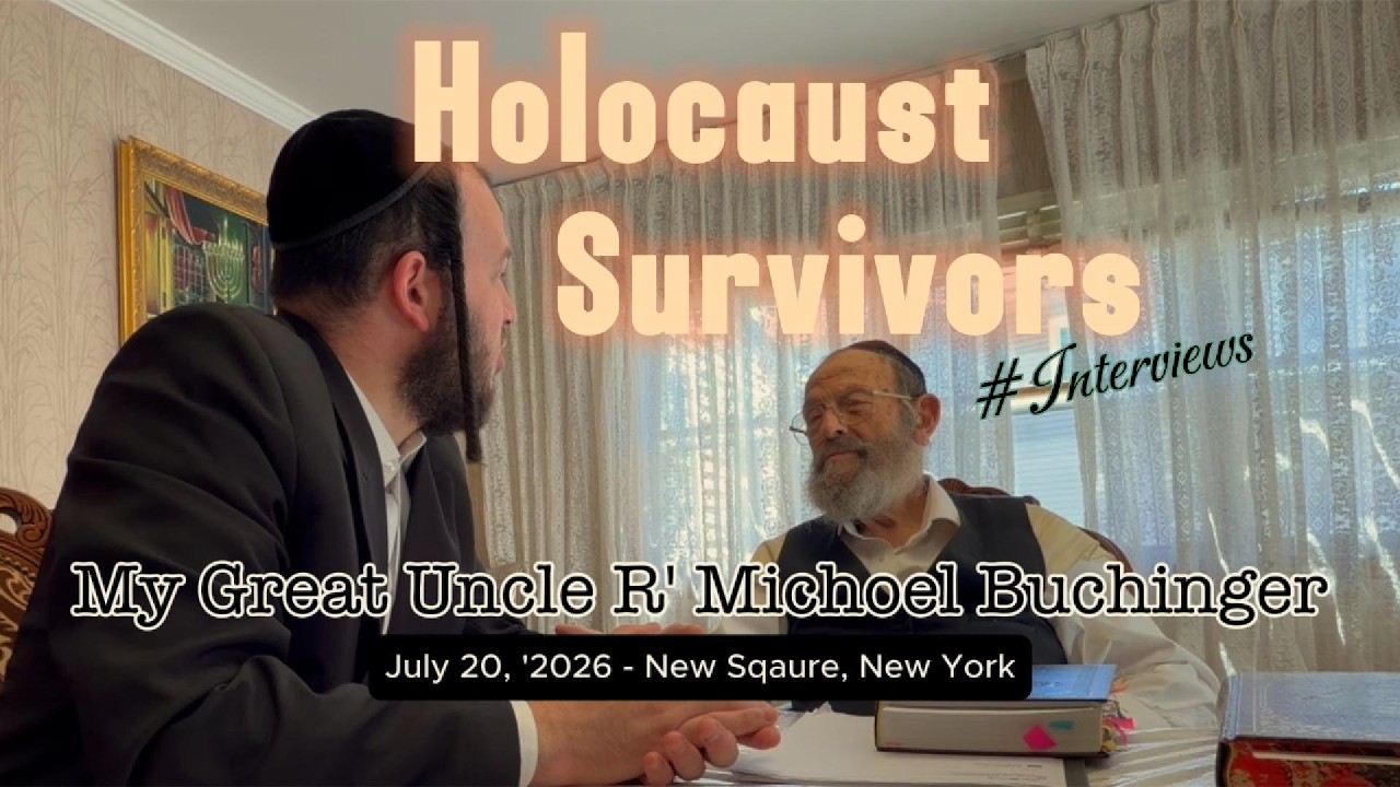 Holocaust Survivors Interviews #3 - Michoel Buchinger