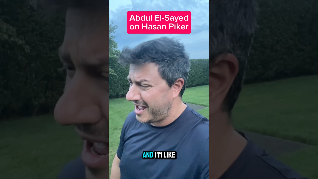 Abdul El-Sayed on Hasan Piker #shorts #abdulelsayed #satire #comedy #impression
