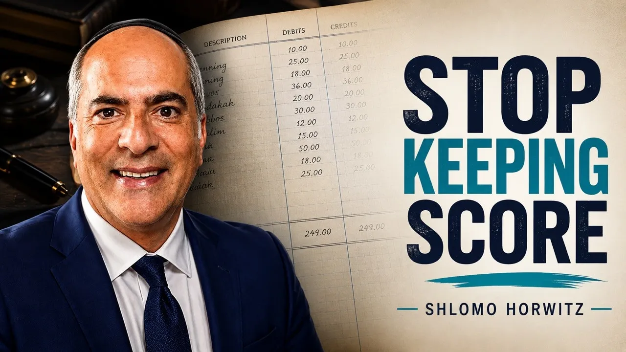 The Torah Secret to a Deeper Relationship With Hashem - Rabbi Shlomo Horwitz