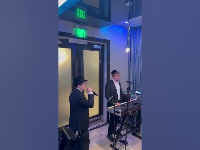 Simcha Jacoby with Yehuda Langer