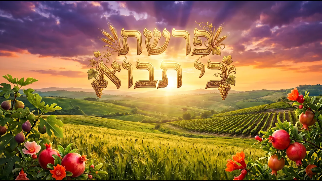 פרשת כי תבוא — ביכורים | Ki Savo: The First Fruits | BYG Motion Studios