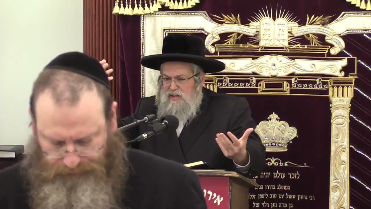 הלכות נטילת ידים - ר' מנחם מענדל כ"ץ שליט"א