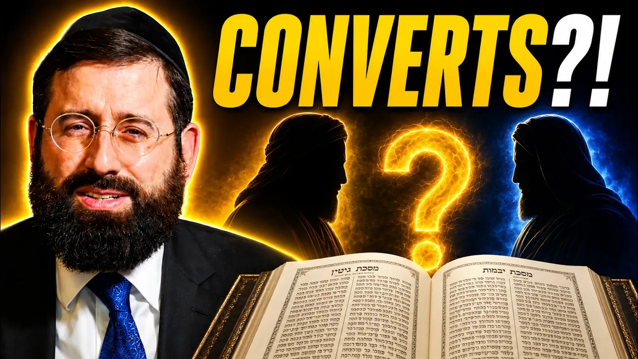 Were Two of Judaism’s Greatest Leaders Converts? - Rabbi Daniel Glatstein