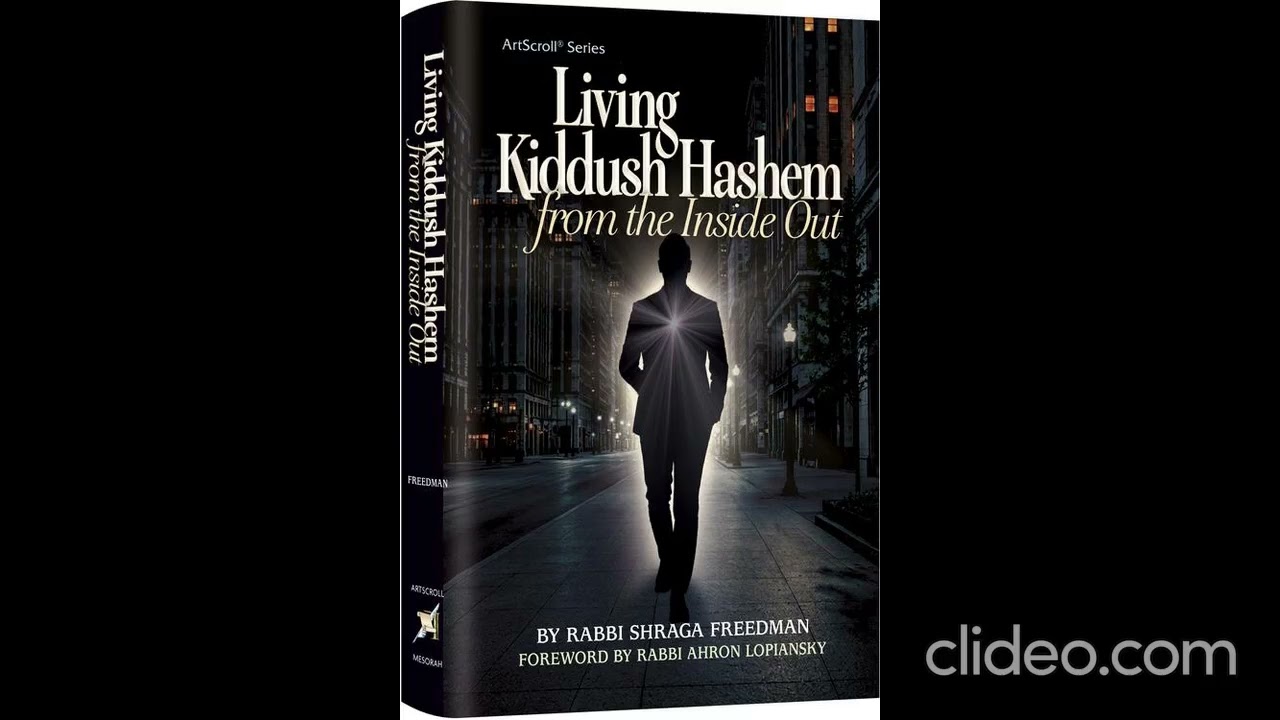 Rabbi Shraga Freedman's new "Living Kiddush Hashem" from ArtScroll featured on today's JM in the AM
