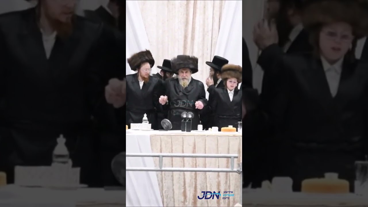 שמחת הבר מצוה פונעם עלטסטע אייניקל פון האדמו"ר מראחמיסטריווקא