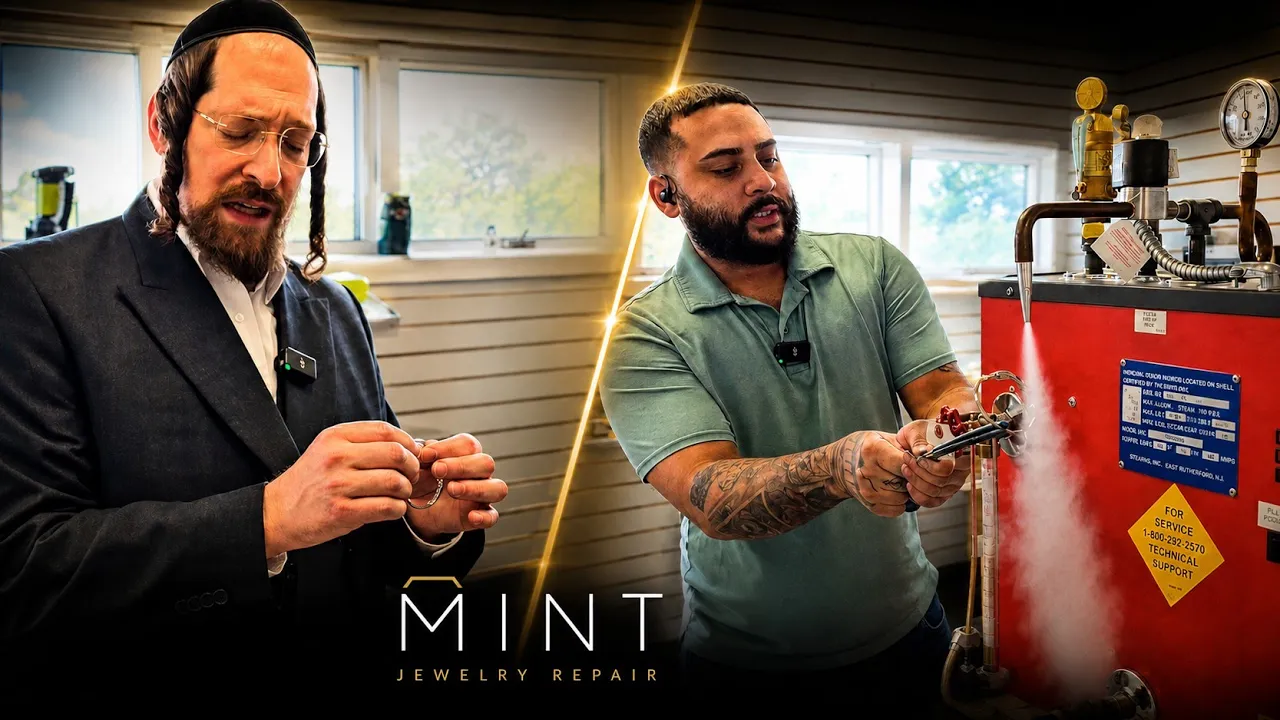 Behind the Scenes at MINT Jewelry Repair! Watch the Step-by-Step Cleaning and Repair Process!
