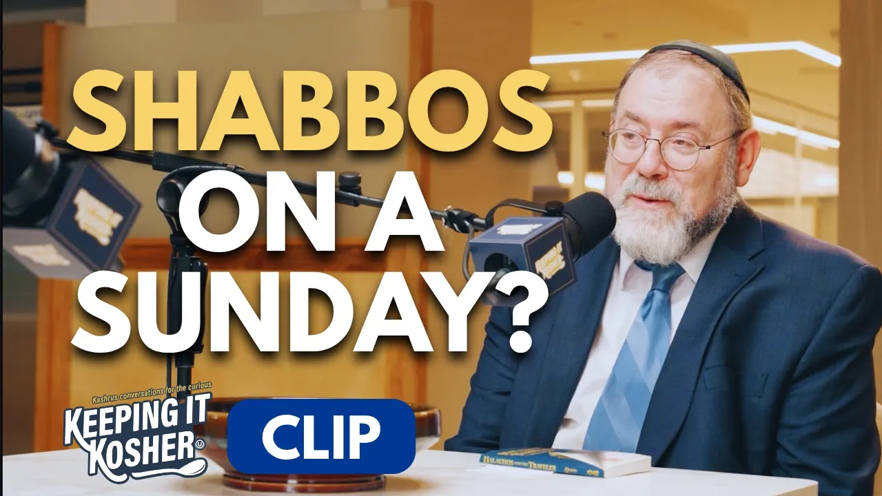 What is the Halachic Date Line? - Keeping it Kosher Clips