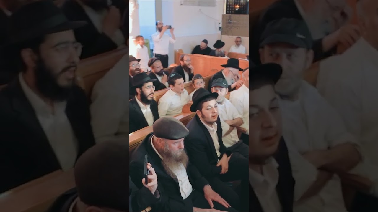 רגעים מרוממים מסדר ניגונים בקהילת ראשון לציון #ניגוני_חבד #געגועים