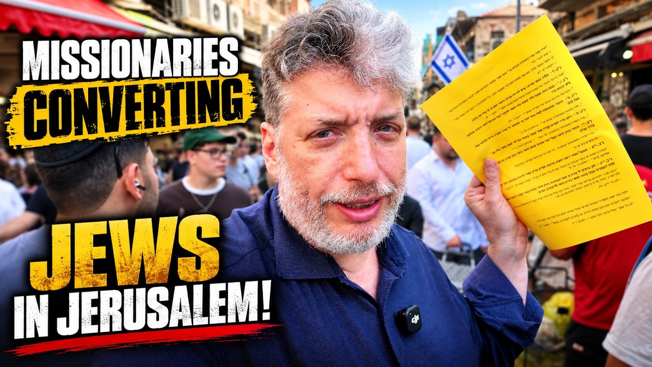 EXPLOSIVE! Missionaries Target Israeli Jews—Isaiah 53—Rabbi Singer Shuts It Down!
