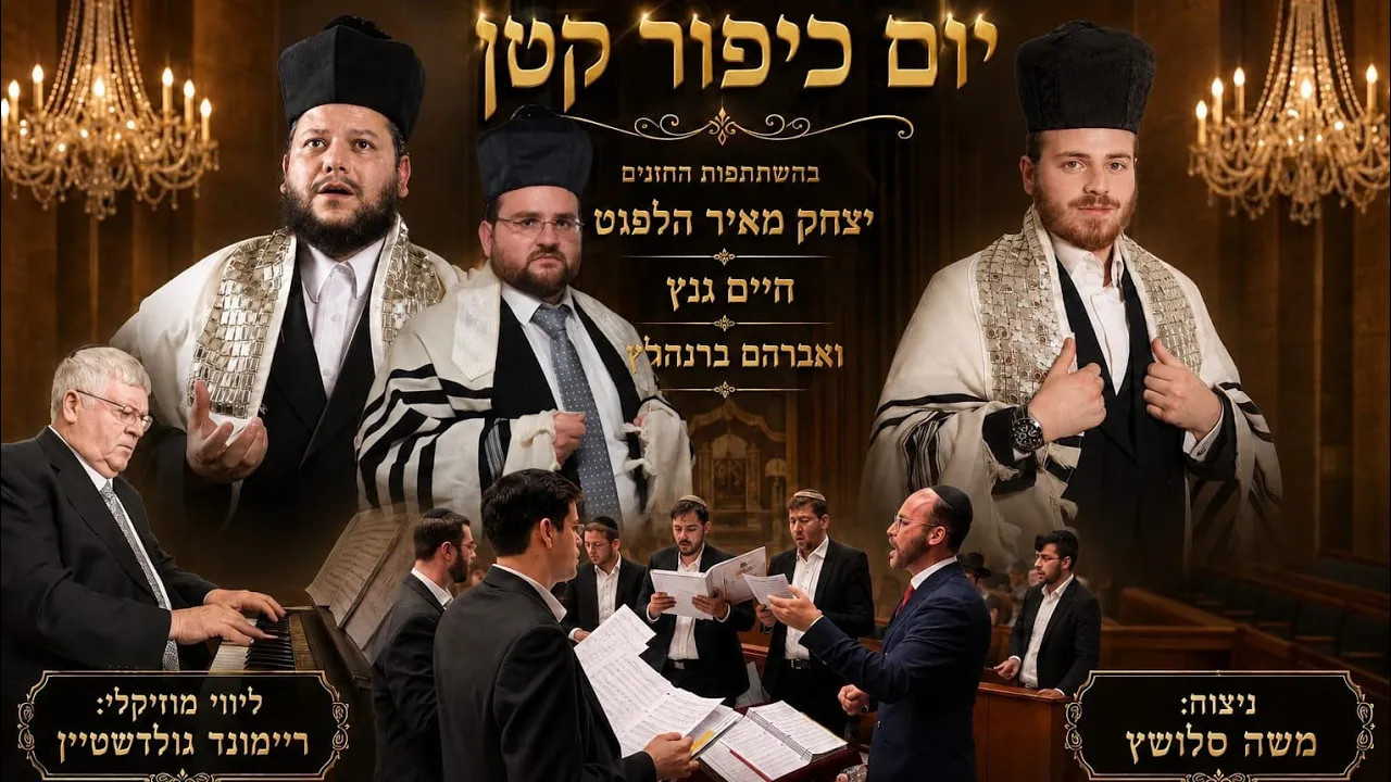 תפילת יום כיפור קטן בביהכנ''ס הגדול ר''ג / Yom Kippur Katan prayer in the Great Synagogue, R.G.