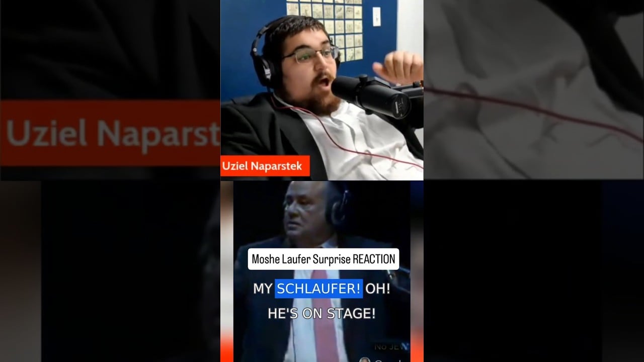 Moshe Laufer Surprise REACTION #jewishmusic #live #stream #concert #halloffame @videosbyzk