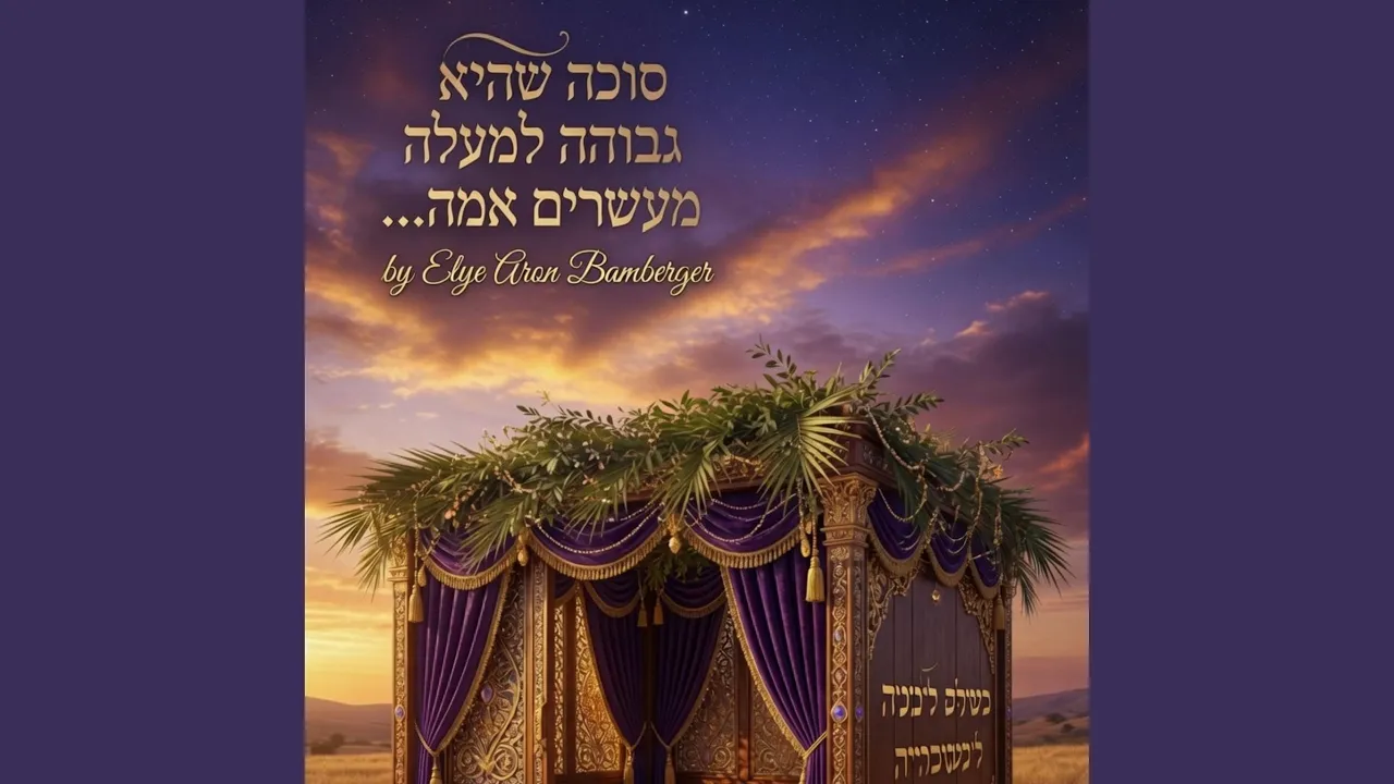 סוכה שהיא גבוהה