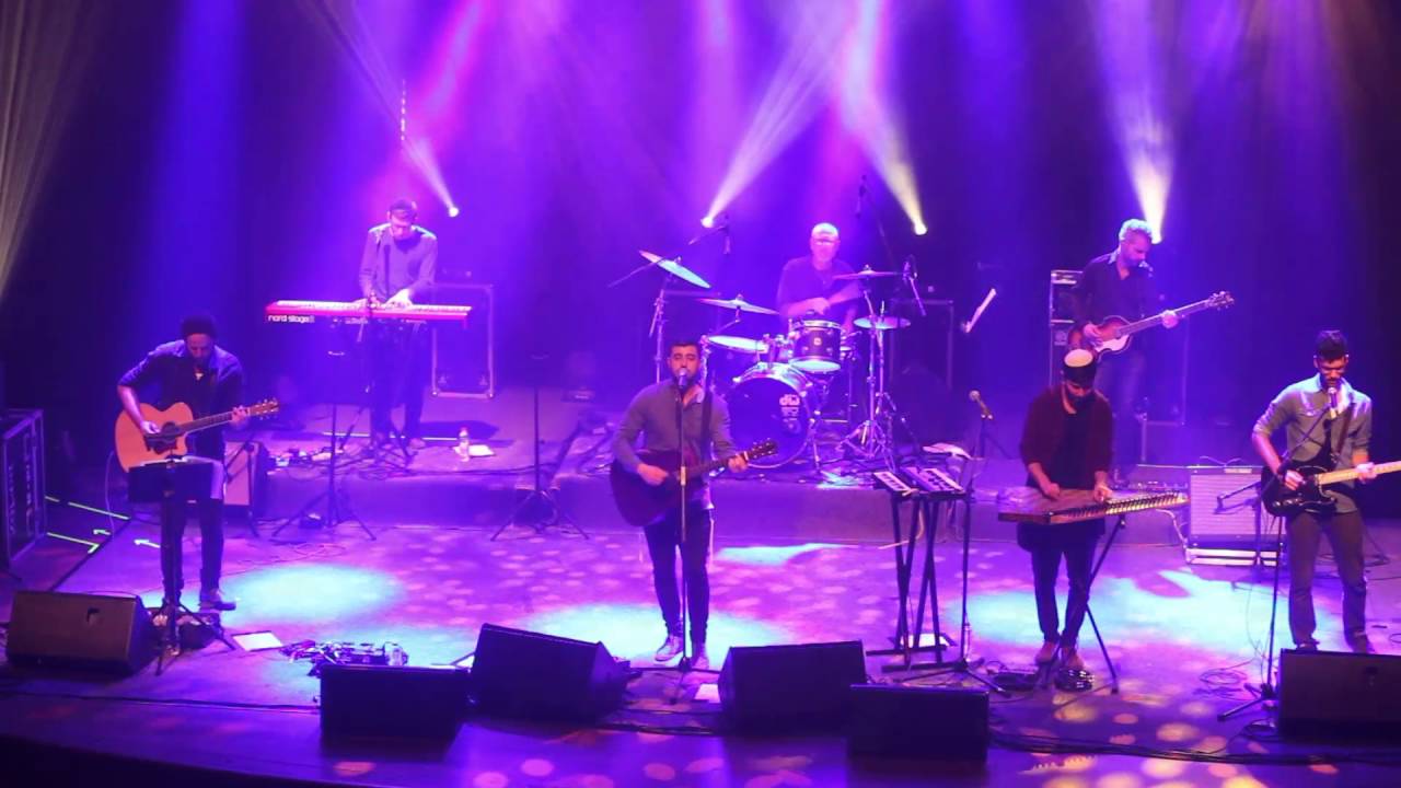 הנסיון הזה-ישי ריבו במופע ההשקה ל"פחד גבהים"-מוזיאון ת"א
