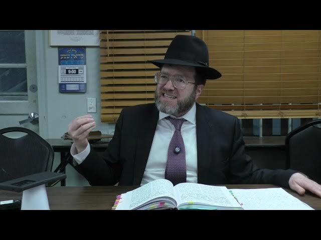 Rabbi Yaakov Yosef Schechter Parsha Shiur at Scheiner's - Ki Savo 2026