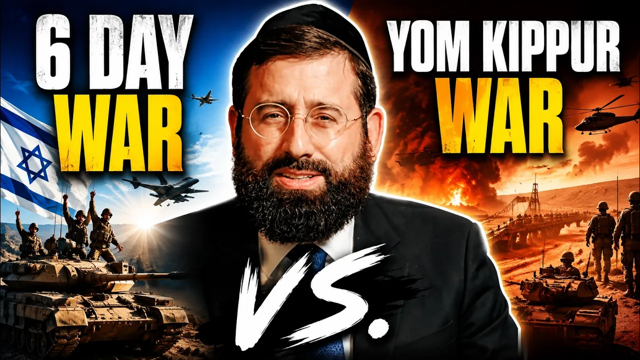 Six-Day War vs. Yom Kippur War: The BIG Difference! Rabbi Daniel Glatstein