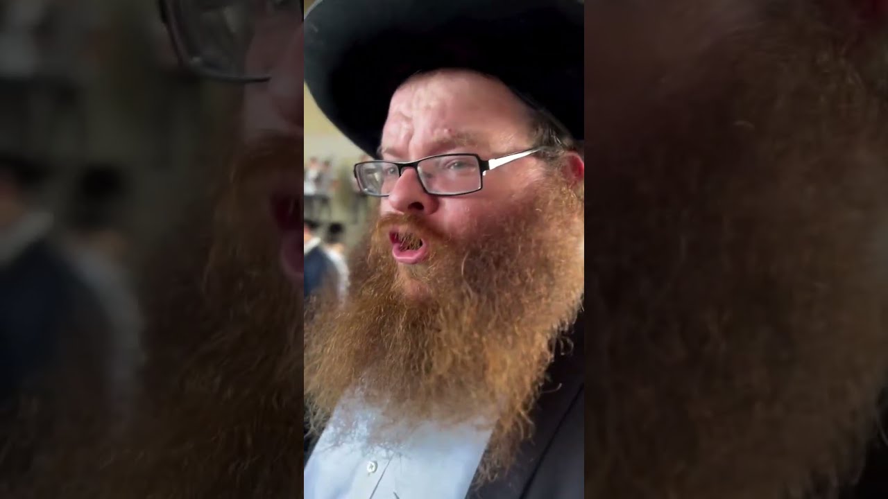 Haredi Jews protest mandatory military service in Bnei Brak